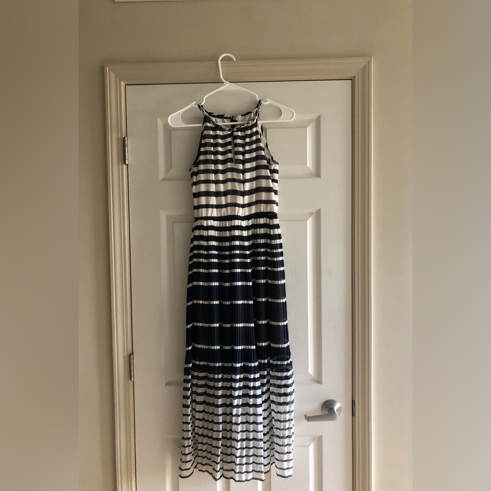 Striped maxi dress- women’s XS